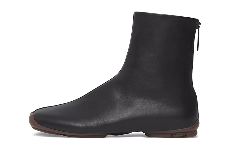 Burberry Leather Ankle Boots 'Black' 80452931
