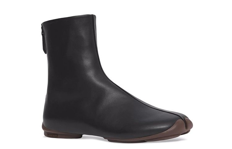 Order Burberry Leather Ankle Boots 'Black' 80452931