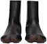 Shop Burberry Leather Ankle Boots 'Black' 80452931