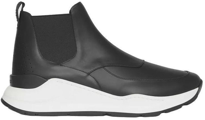 Burberry Sepatu Boot Chelsea Kulit 'Hitam' 80422571 Order Burberry Sepatu Boot Chelsea Kulit 'Hitam' 80422571