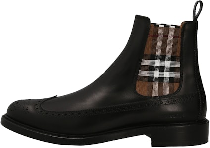 Bota Chelsea de Cuero Burberry 'Moda Negra' 80527601 Buy Bota Chelsea de Cuero Burberry 'Moda Negra' 80527601