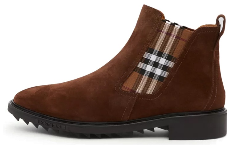 Burberry Leather Chelsea Boot 'Brown'