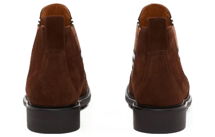 Burberry Leather Chelsea Boot 'Brown' 圖 4