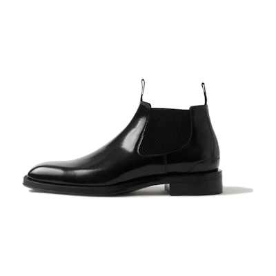 Burberry Leather Chelsea Boots 'Black'