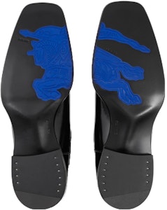 버버리 블랙 레더 첼시 부츠 80753671 Purchase 버버리 블랙 레더 첼시 부츠 80753671