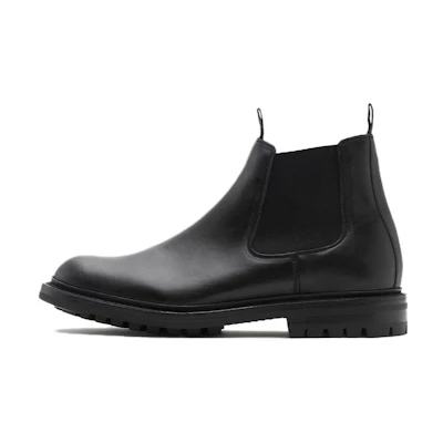Burberry Leather Chelsea Boots 'Black'
