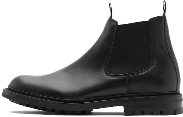Burberry博柏利 小牛皮 圓頭套腳休閒 短筒 切爾西靴 男款 黑色 Buy Burberry博柏利 小牛皮 圓頭套腳休閒 短筒 切爾西靴 男款 黑色