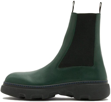 Burberry Leather Chelsea Boots 'Vine Green' 80749181 Buy Burberry Leather Chelsea Boots 'Vine Green' 80749181