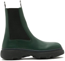 バーバリー レザー チェルシーブーツ (ヴァイングリーン) 80749181 Order バーバリー レザー チェルシーブーツ (ヴァイングリーン) 80749181