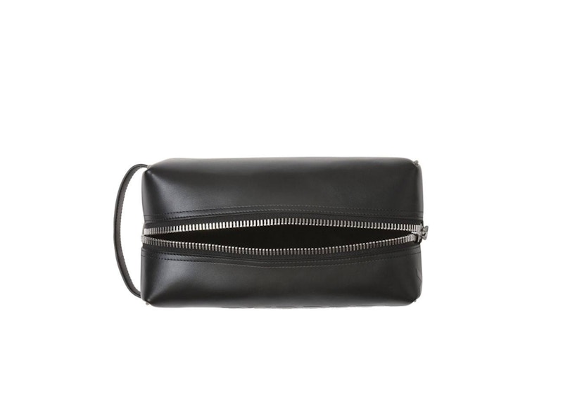 Order バーバリー レザー ホースフェリー トイレタリーバッグ ブラック