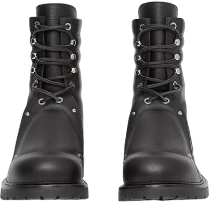 Burberry Leather Lace-Up Boots 'Black Fashion' 80650121 Lookbook Burberry Leather Lace-Up Boots 'Black Fashion' 80650121