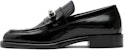 Loafer Kulit Burberry 'Keselesaan Hitam' 80801031