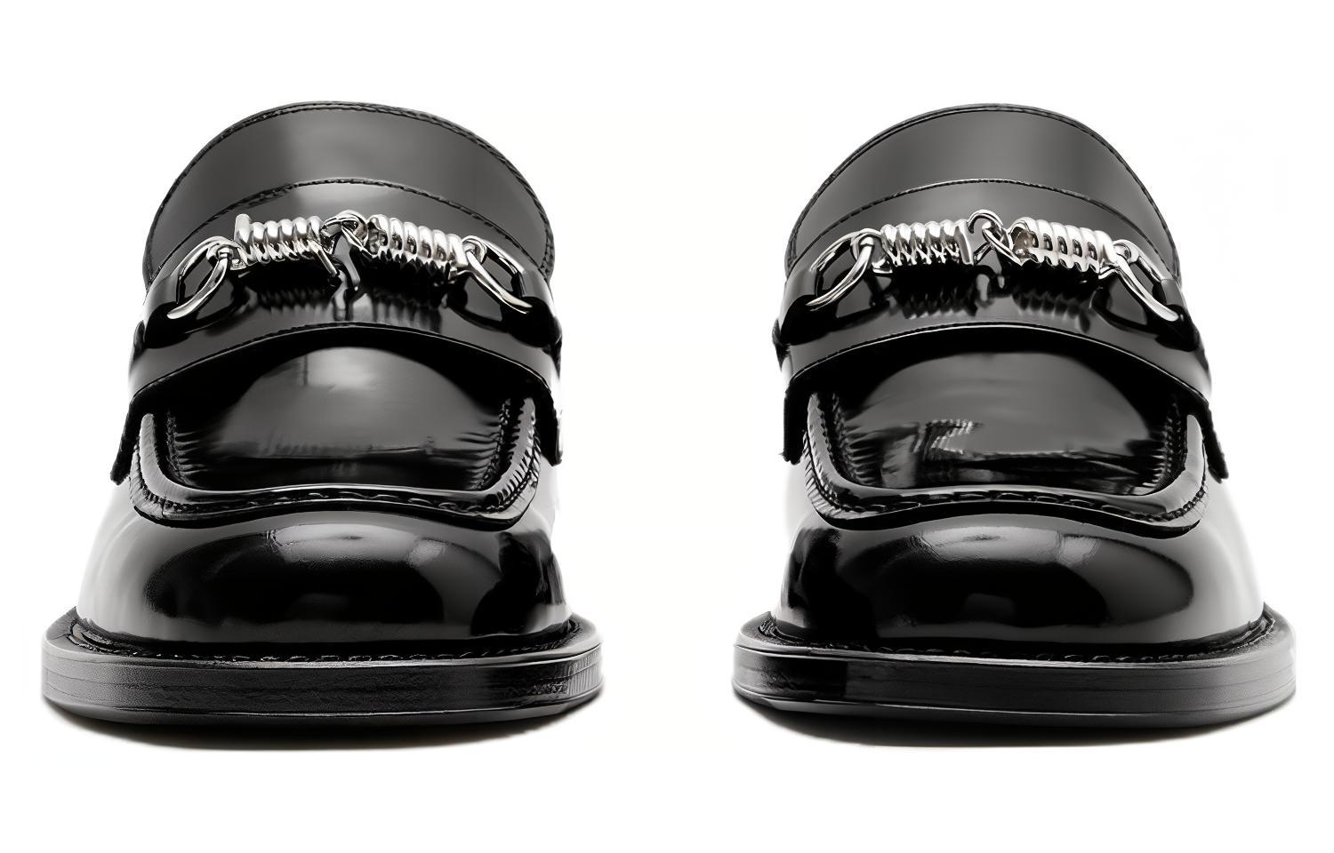 Shop Burberry Sepatu Loafers Kulit 'Black Comfort' 80801031