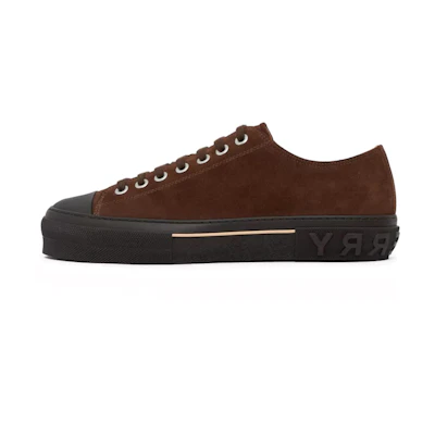 Burberry Leather Low-Top 'Deep Brown'
