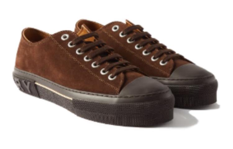 Burberry Leather Low-Top 'Deep Brown' 圖 2