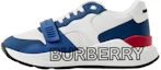 Buy Zapatillas Burberry de Cuero Bajas 'Estampado de Logo Azul' 80654391