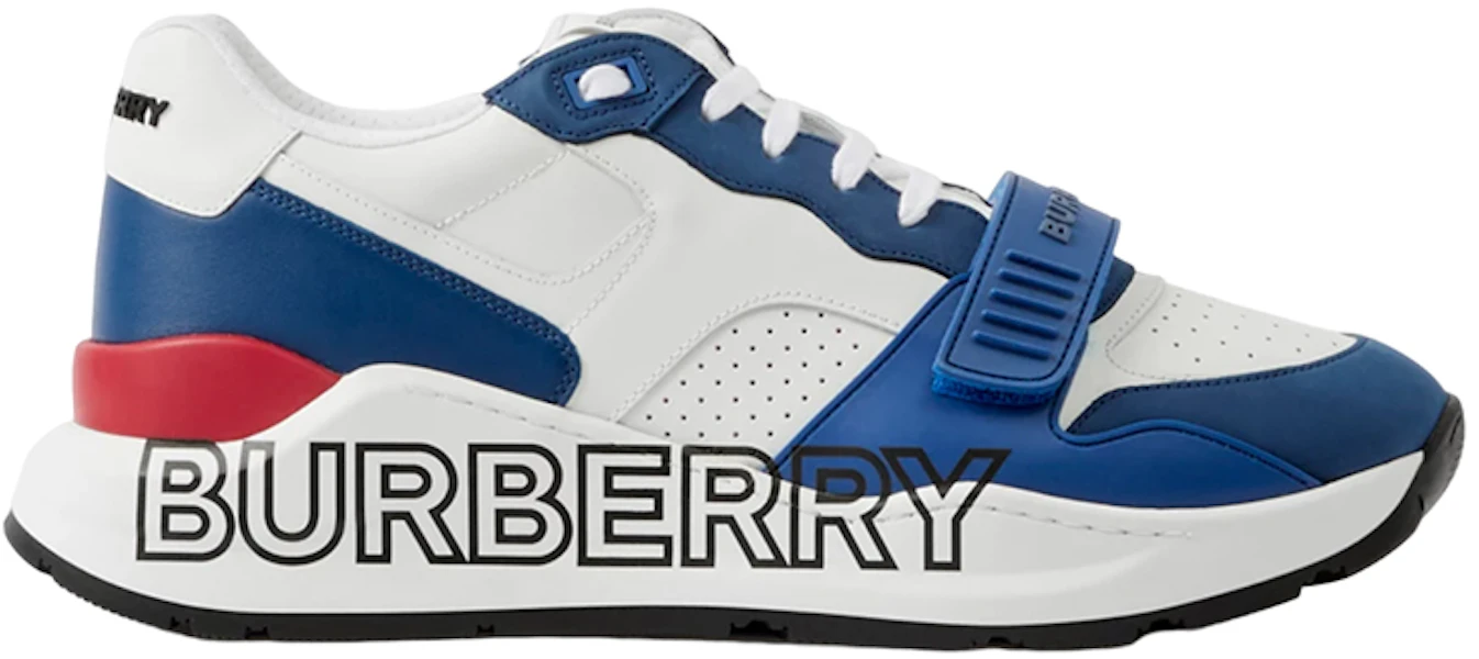 Zapatillas Burberry de Cuero Bajas 'Estampado de Logo Azul' 80654391 Lookbook Zapatillas Burberry de Cuero Bajas 'Estampado de Logo Azul' 80654391