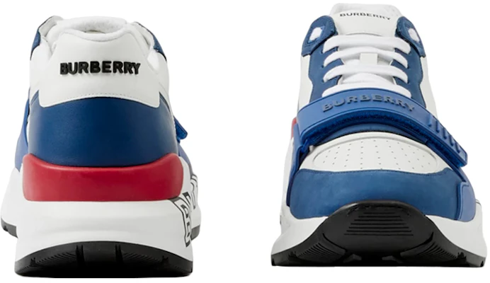 Zapatillas Burberry de Cuero Bajas 'Estampado de Logo Azul' 80654391 Purchase Zapatillas Burberry de Cuero Bajas 'Estampado de Logo Azul' 80654391