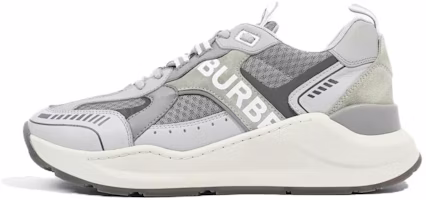 Burberry Leather Low-Top Sneaker 'Grey Logo' 80613411 Burberry Leather Low-Top Sneaker 'Grey Logo' 80613411