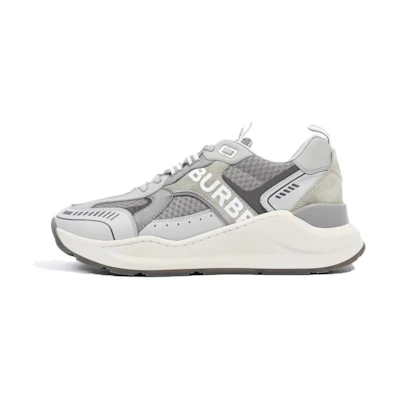 Burberry Leather Low-Top Sneaker 'Grey Logo'