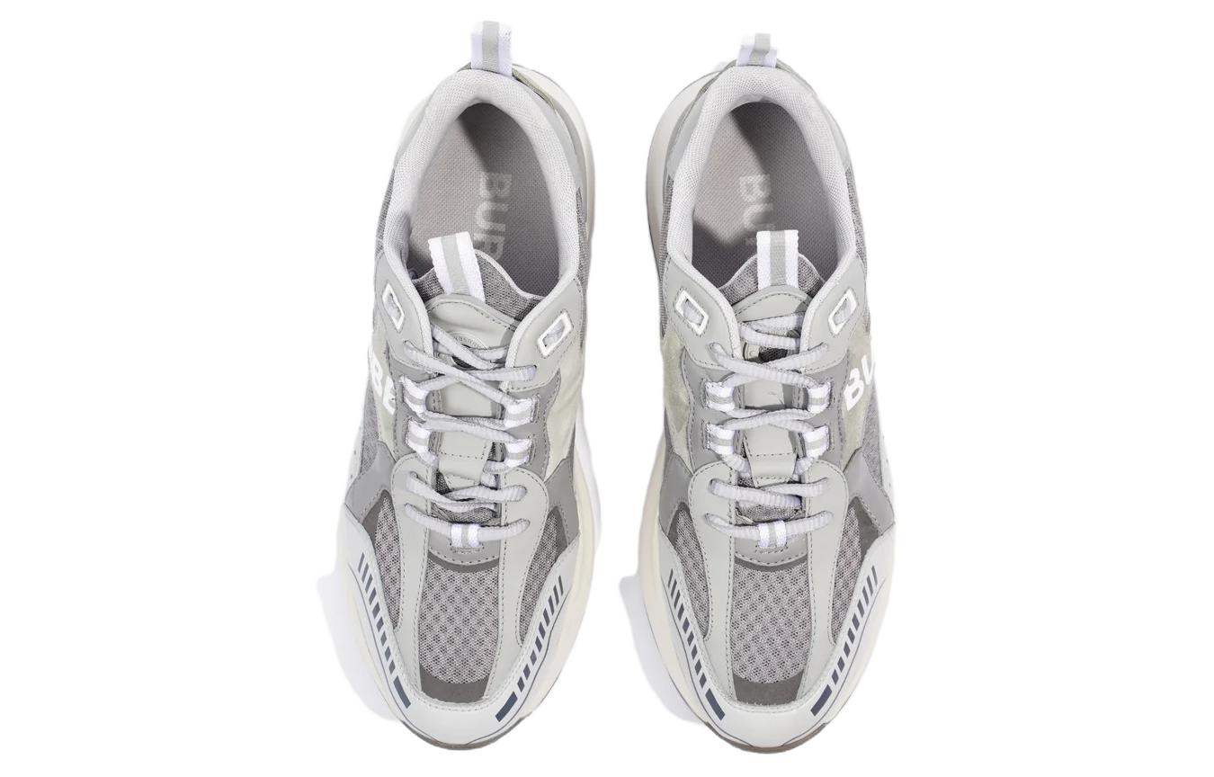 Burberry Leather Low-Top Sneaker 'Grey Logo' 圖 5