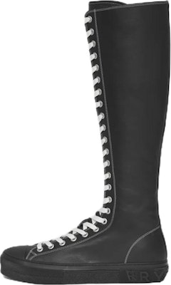 Botas Altas de Cuero Burberry 'Negro' 80482001 Buy Botas Altas de Cuero Burberry 'Negro' 80482001