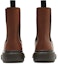 Shop Burberry But Kulit Hujung Bulat Chelsea 'Coklat' 80820641