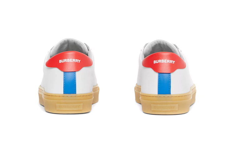 Burberry Leather Sneaker 'Amber White' 圖 5