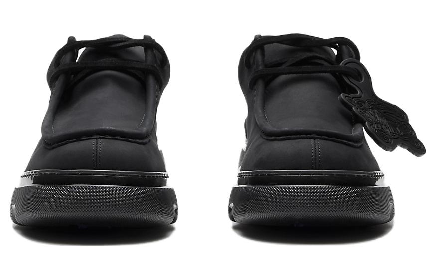 Burberry Leather Sneakers 'Black CMFT' 圖 3