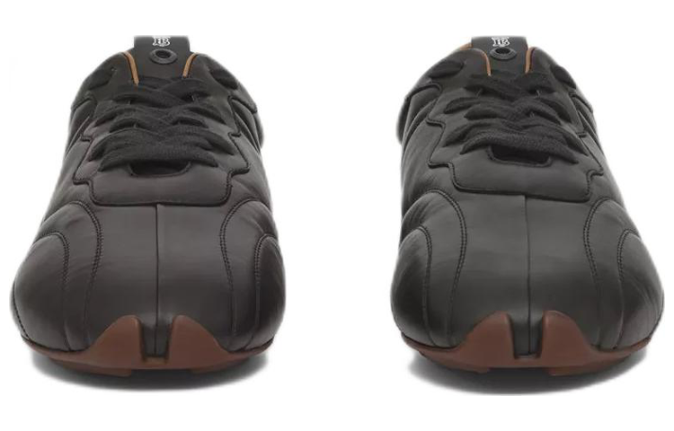 Burberry Leather Sneakers 'Black Monogram Stripe' 圖 2