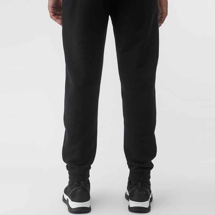 Cheap Pantalones Jogger de Punto Negros con Logo de Letra Burberry. 80104401