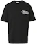 Order Camiseta Negra Burberry Estampado Letras Algodón Corte Holgado. 80427481