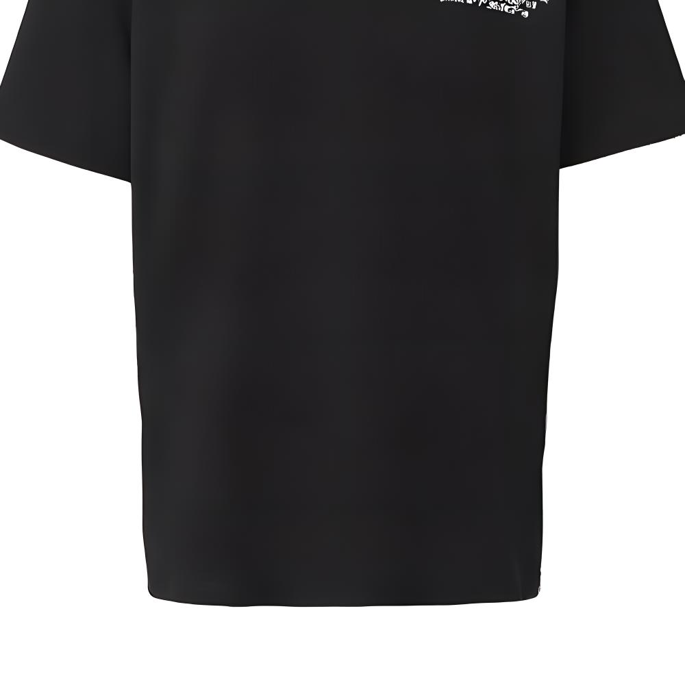 Burberry Letter Print Cotton Loose Fit T-Shirt Black. 80427481 圖 5