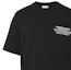 Details for Camiseta Negra Burberry Estampado Letras Algodón Corte Holgado. 80427481