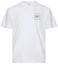Order Burberry Letter Print Crew Neck Straight Fit T-Shirt White Men 80289451