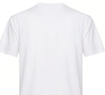 Burberry Letter Print Crew Neck Straight Fit T-Shirt White Men 80289451 Cheap Burberry Letter Print Crew Neck Straight Fit T-Shirt White Men 80289451