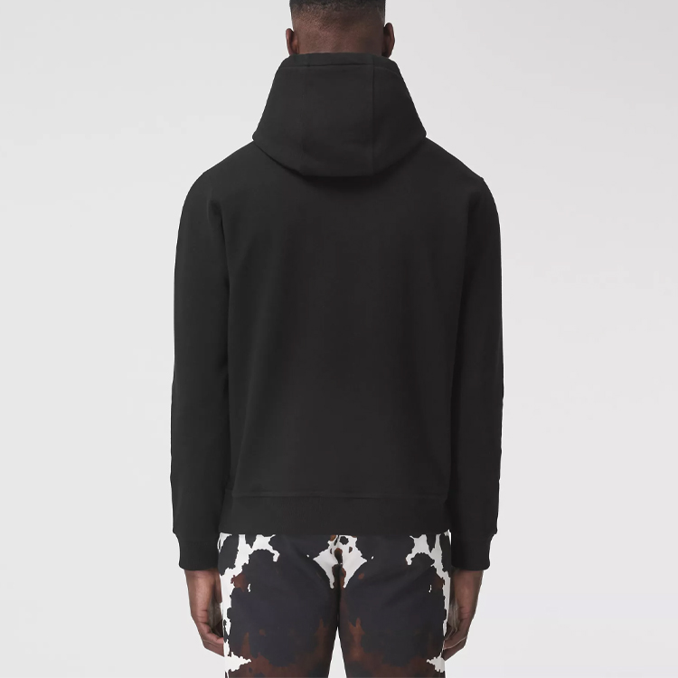 Burberry Letter Print Loose Fit Hoodie Black Autumn Edition. 80427531 圖 4