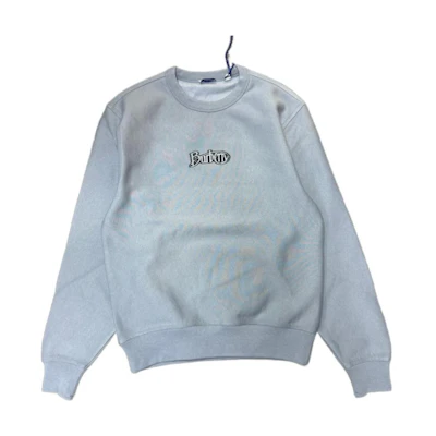 Burberry Light Blue Crewneck Logo Sweatshirt Long Sleeve Pullover 80978231