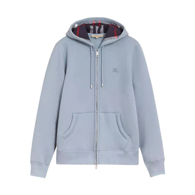Burberry Light Blue Hooded Zip Jacket - Fall Collection 40569551