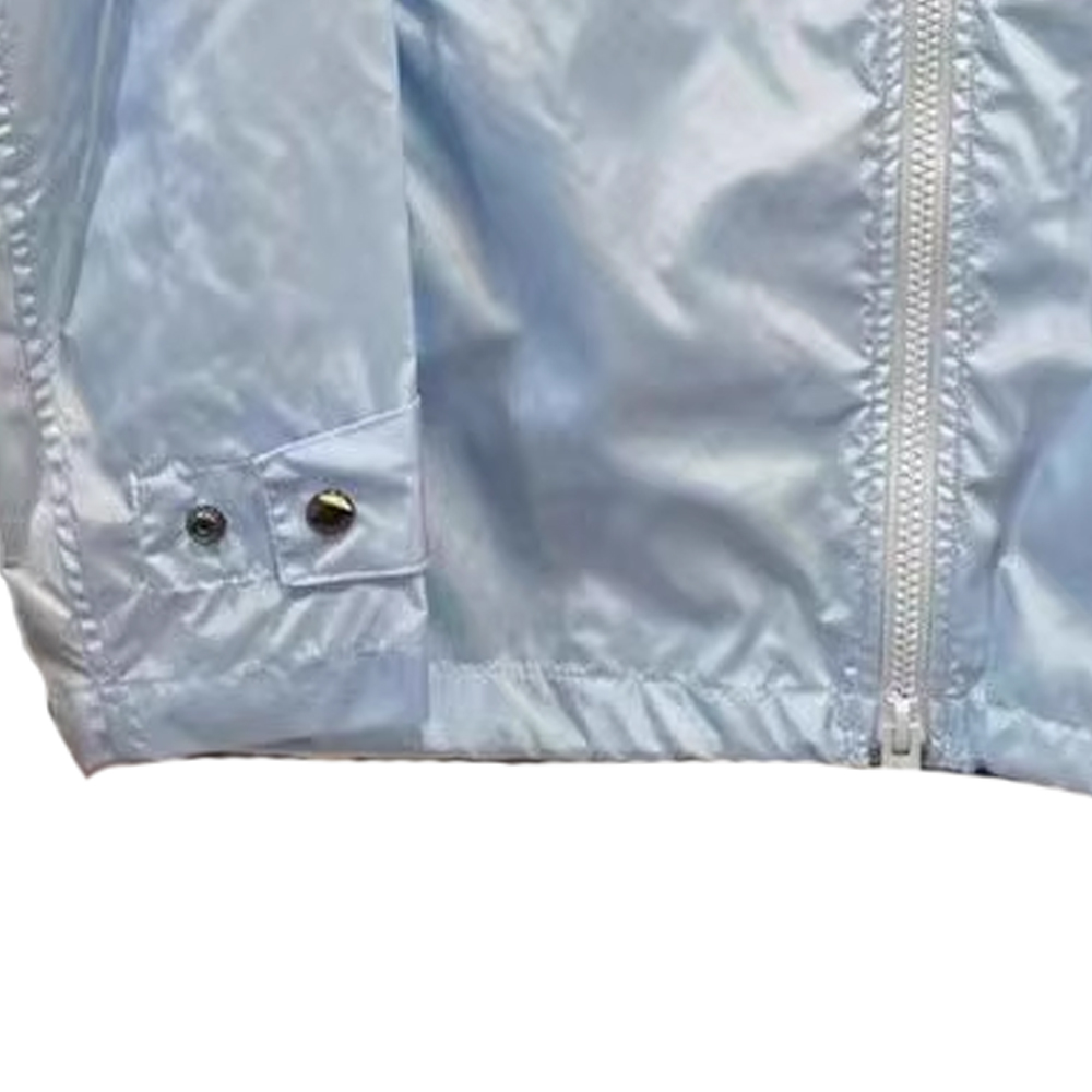 Burberry Light Blue Logo Zip-Up Hoodie Jacket 88741961 圖 6