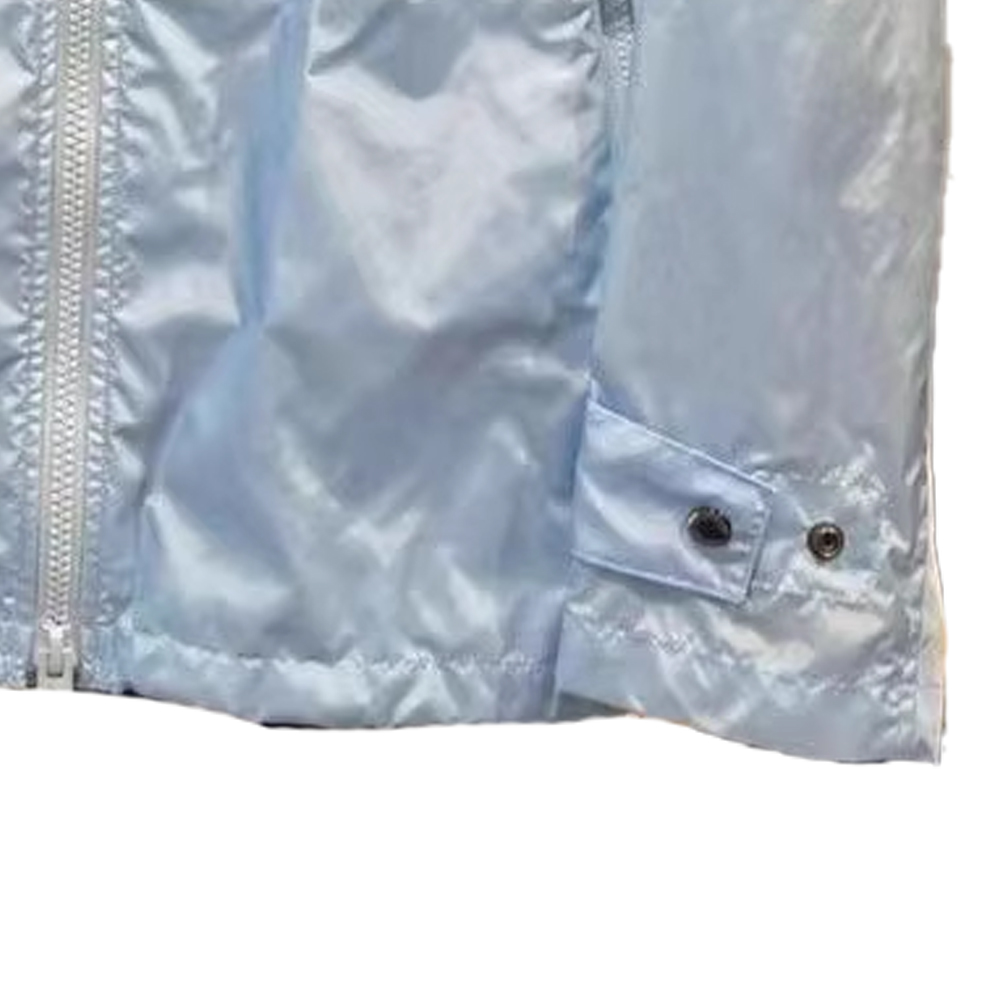 Burberry Light Blue Logo Zip-Up Hoodie Jacket 88741961 圖 7