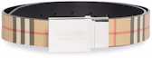 Buy Cinturón Burberry Marrón Claro con Hebilla de Metal Logo, Ancho 35cm 8019817A7026