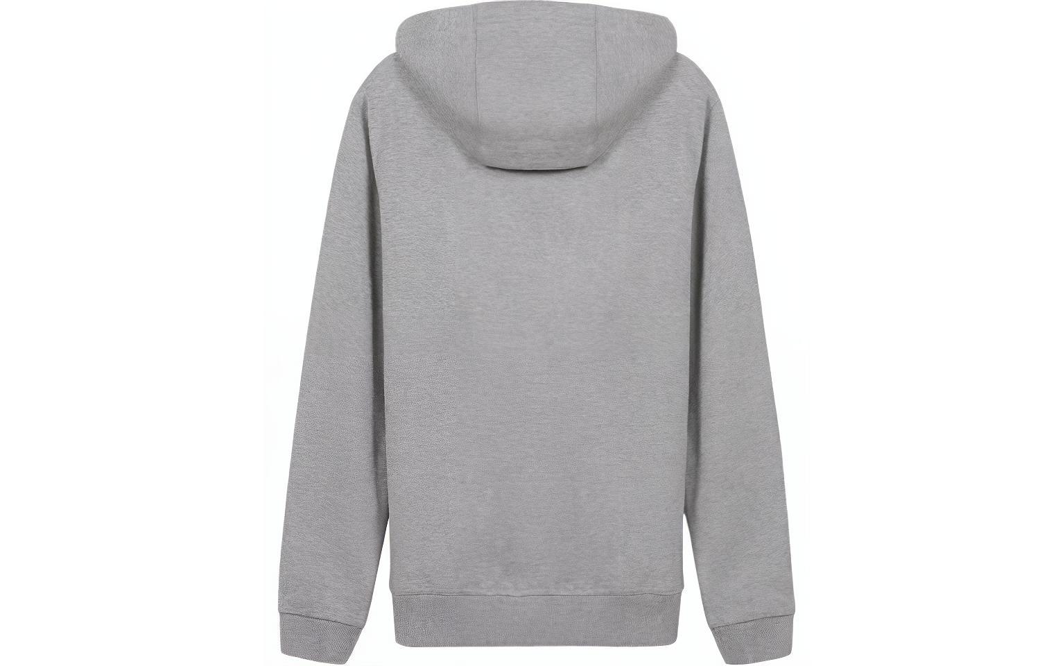 Burberry Light Gray Letter Print Hoodie Sweatshirt 80375421 圖 3