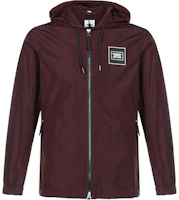 Burberry Logo Appliqué Memory Taffeta Hooded Jacket for Men in Elderberry 80298421 Burberry Logo Appliqué Memory Taffeta Hooded Jacket for Men in Elderberry 80298421