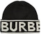 Burberry Logo Beanie Black