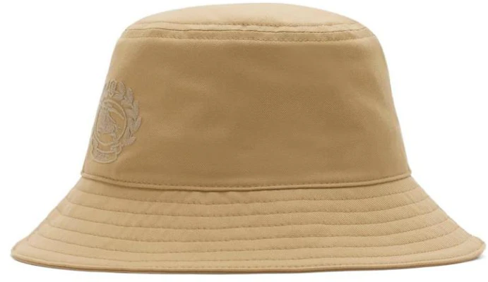 博柏利标志棉质渔夫帽 男女情侣款 亚麻色 80949921 Lookbook 博柏利标志棉质渔夫帽 男女情侣款 亚麻色 80949921