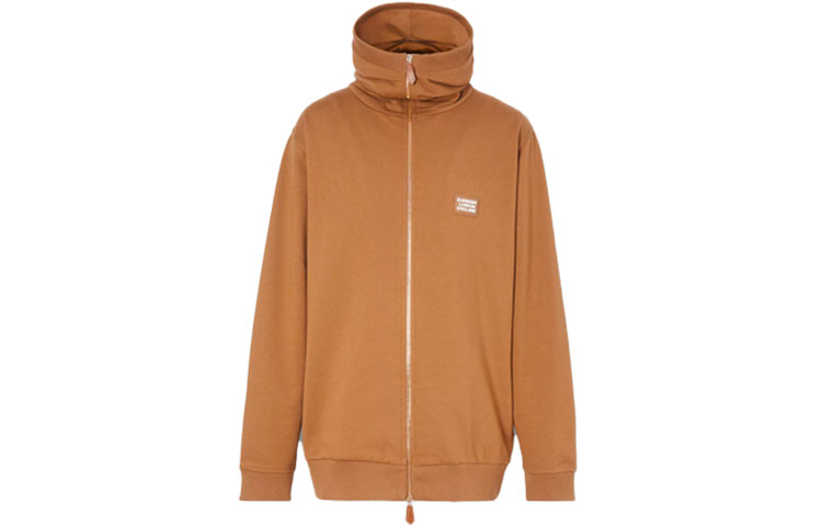 Burberry Logo Cotton Hoodie Light Tan Color 45639201