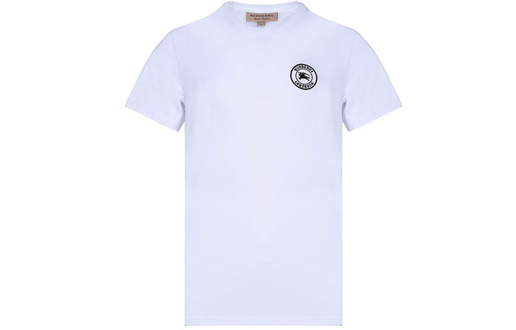 Burberry Logo Cotton Short Sleeve T-Shirt White 80040561 圖 2