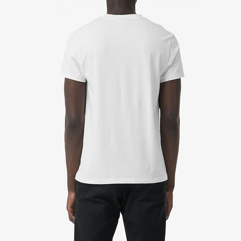 Burberry Logo Cotton Short Sleeve T-Shirt White 80040561 圖 5