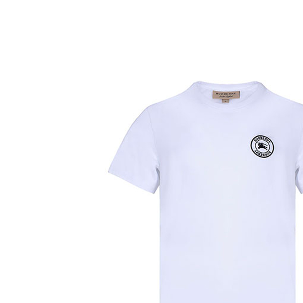 Burberry Logo Cotton Short Sleeve T-Shirt White 80040561 圖 6